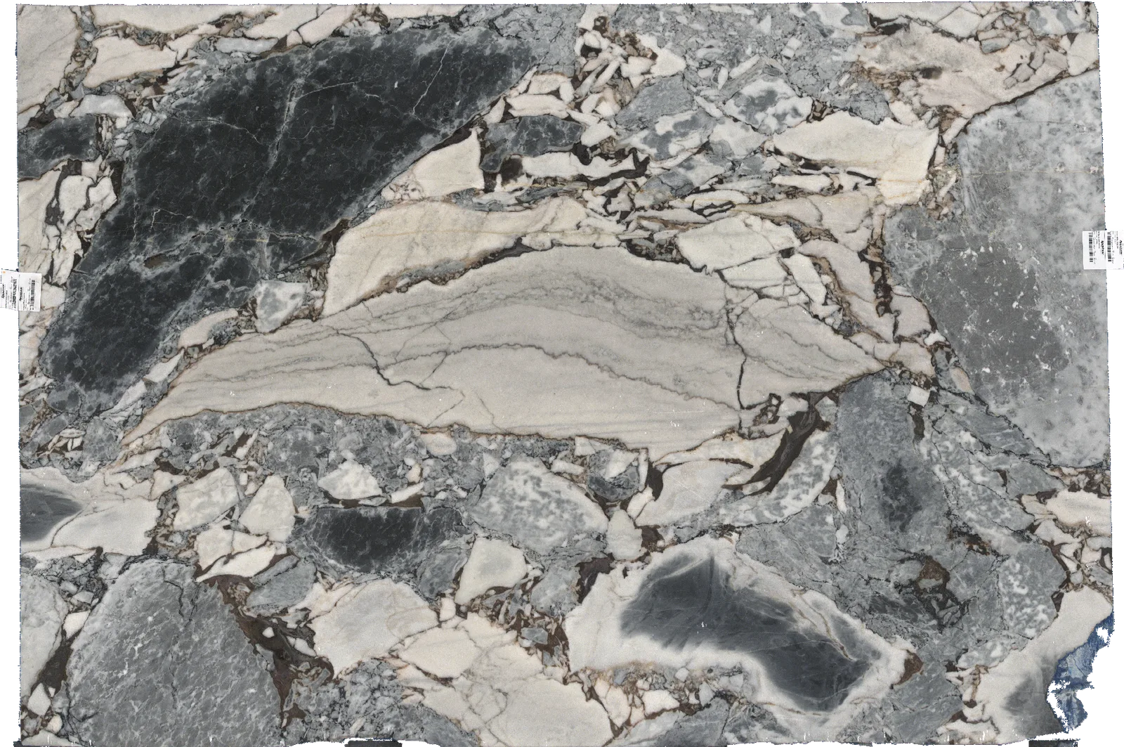 Al Mare marble slab — custom stone design Miami